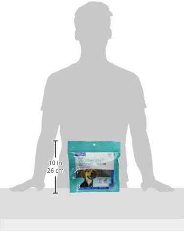 Virbac C.E.T.å¨ VEGGIEDENTå¨ FR3SHå¨ Tartar Control Chews for Dogs with digestive health support, VOHC Approved, Medium 22-66lbs