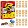 Cockroach Killer Indoor Home - 48 Packs | Roach Elimination Gel Fast-Acting in Kitchen and Home | Kills the Roaches' Nest | Prevents Reinfestation | Safe and Effective