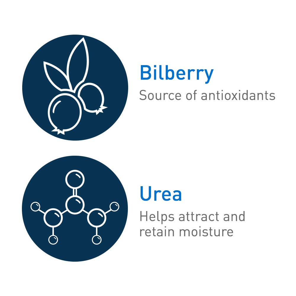 CeraVe Moisturizing Cream for Diabetics‰۪ Dry Skin, Urea Cream with Bilberry for Face and Body, Fragrance Free & Paraben Free, 8 Ounce