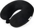 SAIREIDER Travel Pillow 100% Pure Memory Foam Travel Neck Pillow, Airplane Pillow for Traveling‹ہCar‹ہHome‹ہOffice•?ÎWashable Cover•?öBlack•?ä