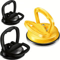 Car Dent Puller 3 Pack Dent Puller Powerful Car Dent Removal Kit Suction Cup Dent Puller for Car Dent Repair Dent Remover Tool for Car Body,Tiles Lifting,Objects Moving,Screen(Black+Orange)