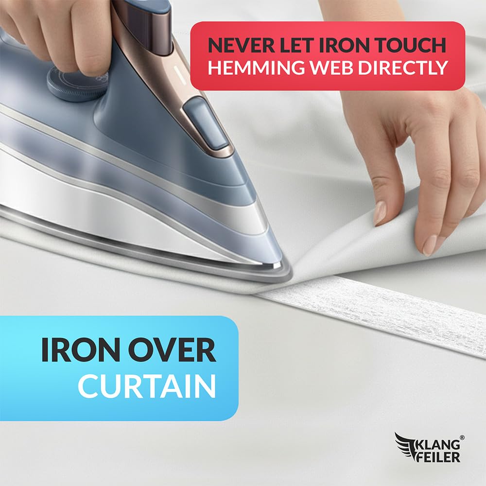 Klangfeilerå¨ Iron on Hemming Tape - 0.75 INCH x 32 Yards - Extra Strong - Iron Required