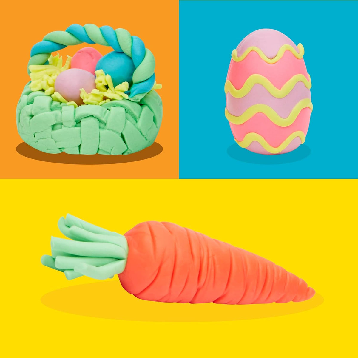 Play-Doh Eggs 24-Pack, Dinosaur & Dragon Egg Hunt Toys, Modeling Compound for Birthday Gifts & Party Favors, Easter Basket Stuffers, Kids Ages 2 and Up (Amazon Exclusive)