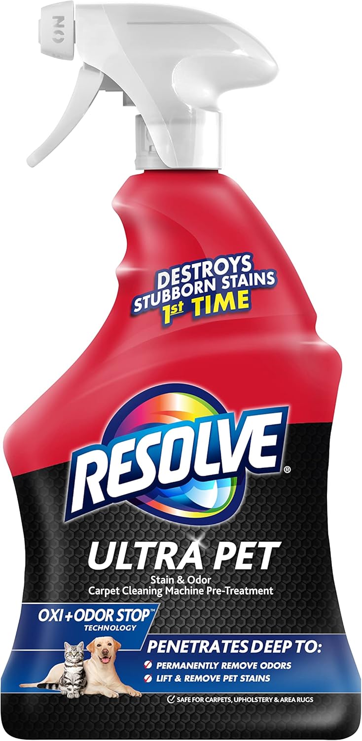 Resolve Ultra Pet Carpet Cleaner Spray ‰ÛÒ for Removal of Pet Stains & Odors, 32oz