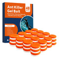 48 Pack Slow-Acting Ant Bait Gel Stations for Indoor & Outdoor Eliminate Entire Ant Colony, Effective Carpenter Ant Killer Ant Traps for Home Kitchen Bathroom, Long Lasting Ant Gel Bait, Ready-to-Use