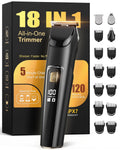 Beard Trimmer for Men, Cordless 18-in-1 Electric Razor & Hair Clipper,Gifts | Waterproof Mustache Grooming Kit, Rechargeable Beard Hair Nose Ear & Body Trimmer, Face Shaver, gift for men,husband & father