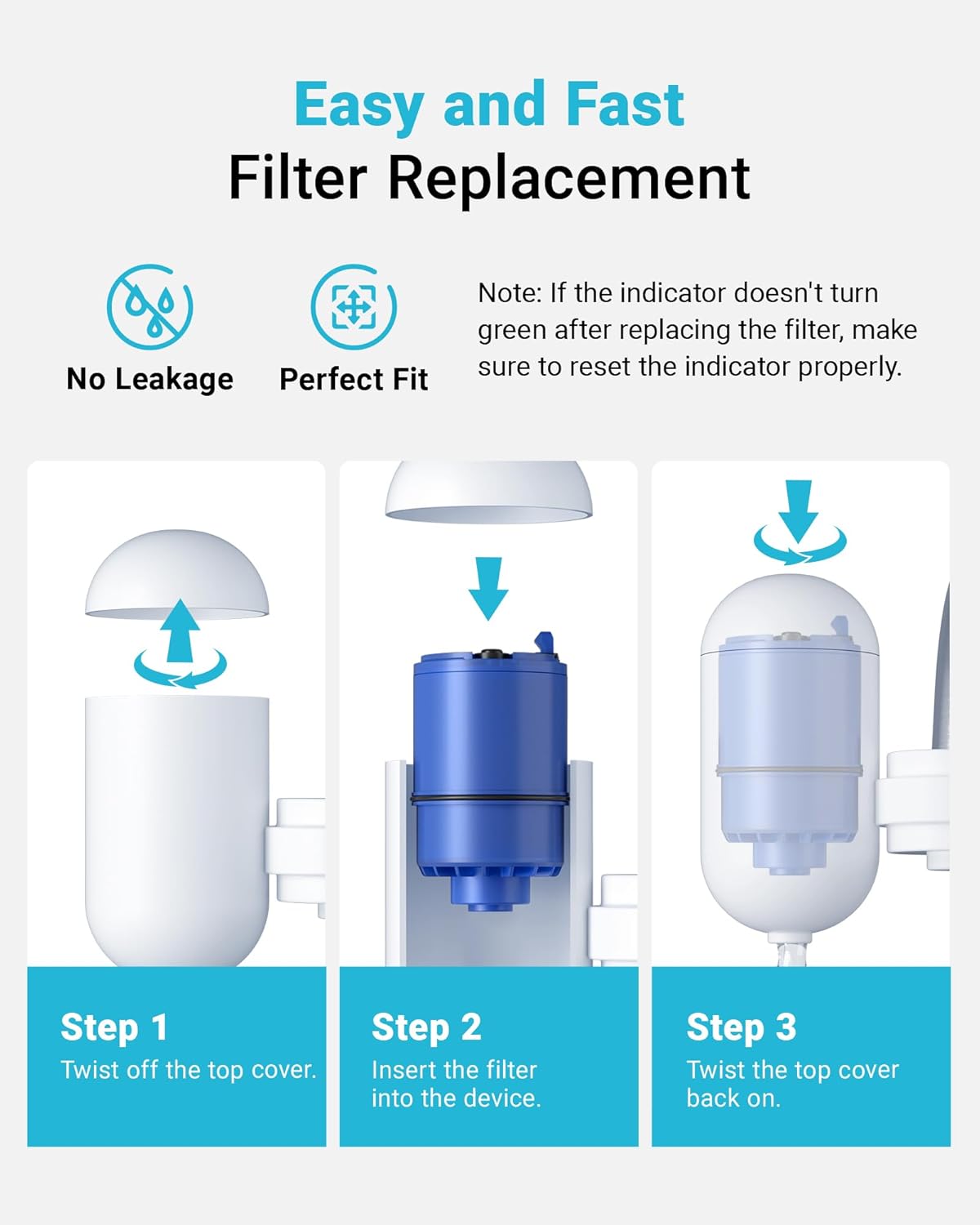 AQUA CREST CF08A Faucet Filter, Compatible with All PURå¨ Plus Water Filter, Replacement for PURå¨ Plus RF9999å¨ Faucet Water Filter, NSF 42 Certified, 6-Month, 600-Gallon, 2 Pack, Packaging May Vary