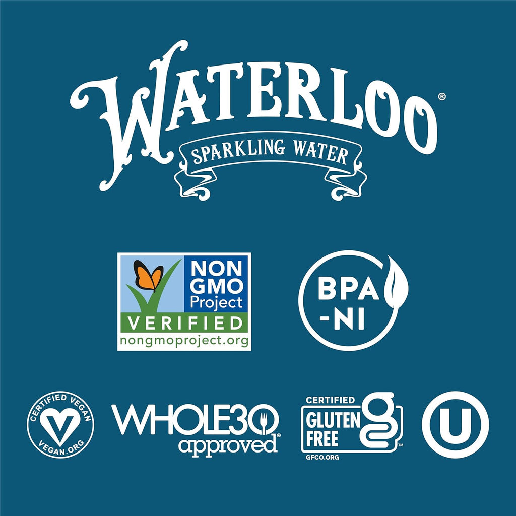 Waterloo Sparkling Water, Blackberry Lemonade Naturally Flavored, 12 Fl Oz Cans (Pack of 12) ‰ÛÒ Zero Calories and Zero Sugar or Sweeteners