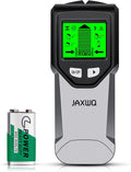 Stud Finder Wall Scanner - 5 in 1 Stud Finder Tool w/Smart Chip and HD LCD Display, Stud Detector Beam Finders for the Center and Edge of Wood AC Wire Metal Studs Joist Pipe (‰Û?Silver Plate)