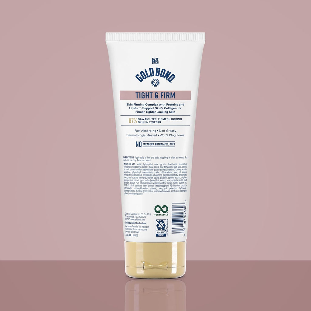 Gold Bond Age Renew Tight & Firm Body & Face Lotion with Proteins & Lipids, Skin Firming Lotion for Aging, Dry Skin, 8 oz.