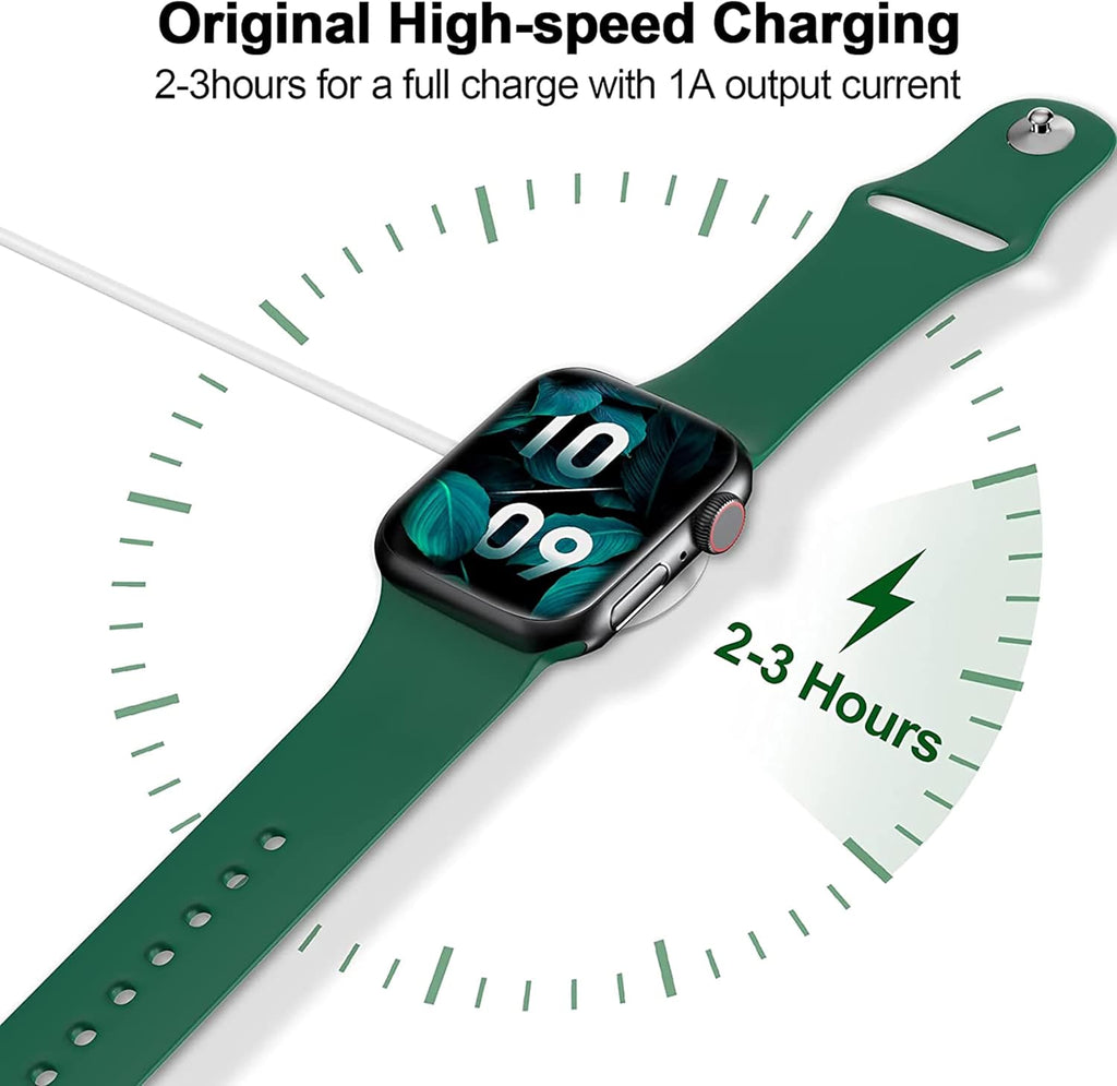 ?�ِ?�Ù??�ِ?�ÙÓ ?��Ó?��©?��Ê?��Ç?��??���?��??��� Magnetic Charging Cable for Apple Watch Charger,[USB C Port] Wireless Charging Cable Compatible with iWatch Series Ultra/10/9/8/7/6/SE/SE2/5/4/3/2[3.3FT/1M]-White