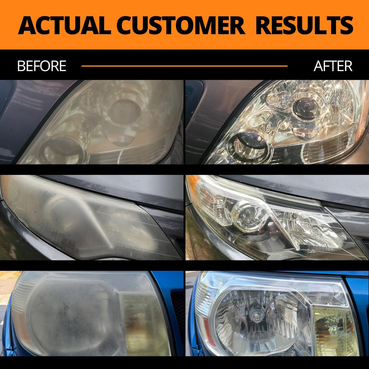 CERAKOTEå¨ Ceramic Headlight Restoration Kit ‰ÛÒ Guaranteed To Last As Long As You Own Your Vehicle ‰ÛÒ Brings Headlights Back to Like New Condition - No Power Tools Required - 10 Wipe Kit