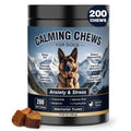 Calming Chews for Dogs 200ct, Dog Calming Chews - Anxiety and Stress Relief Treats Melatonin Bites Sleep Aid for Small/Medium/Large Dogs Calm Dog - Separation, Fireworks, Thunder, Barking - Chicken