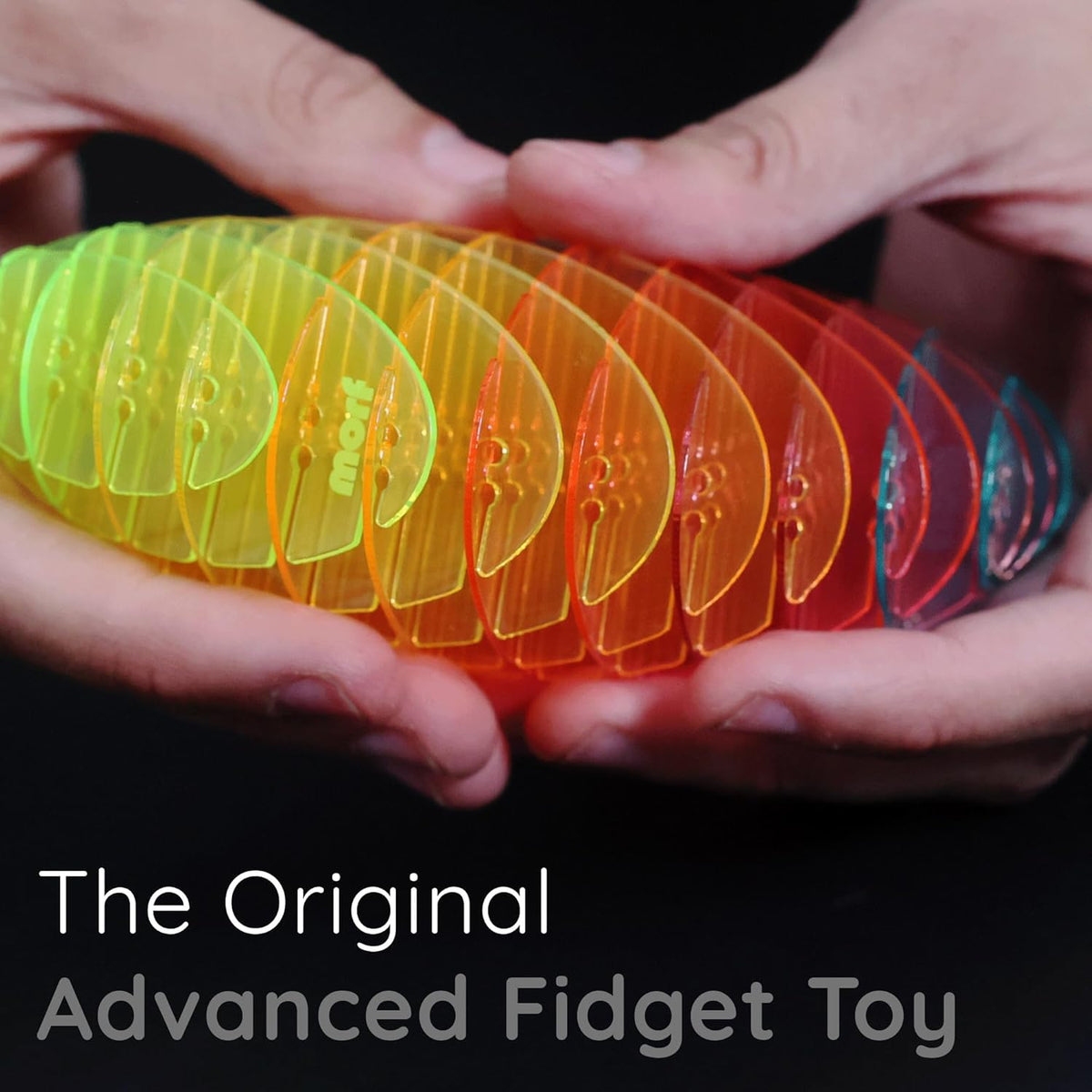 Morf Fidget Worm Toy - Flexible 3D Sensory Slug Figgy Toy for Kids, Teens, and Adults ‰ÛÒ Stretchy, Quiet, Stress and Anxiety Relief, Focus - For Play, School, Work Gifts, Great For Classroom and Office