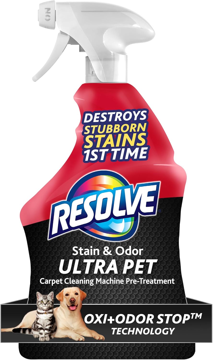 Resolve Ultra Pet Carpet Cleaner Spray ‰ÛÒ for Removal of Pet Stains & Odors, 32oz