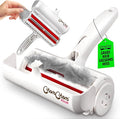 ChomChom Roller Pet Hair Remover ‰ÛÒ Original Size Reusable Lint Roller for Cat & Dog Hair on Furniture, Couch, Carpet, Car, Rugs & Bedding ‰ÛÒ Portable, Eco-Friendly (White)