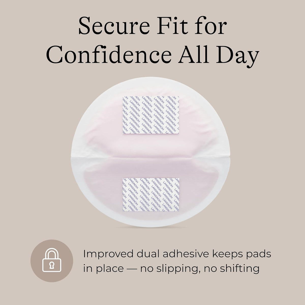 Lansinoh Stay Dry Disposable Nursing Pads, Soft and Super Absorbent Breast Pads, Breastfeeding Essentials for Moms, 100 Count