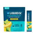 Liquid I.V. Hydration Electrolytes, Lemon Lime, 16 Count | Scientifically Formulated | Clinically Proven Hydration | No Artificial Sweeteners | Non-GMO | Vegan | Powder Drink Mix
