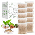 Pest Rodent Repellent Pouches, Peppermint Oil for Mouse, Roach, Ant, Spider, Squirrel, Mice, Rats, Pest Control Indoor Outdoor, Natural Mouse Deterrent Replace Traps Poison Family Pet Safe,10 Pack
