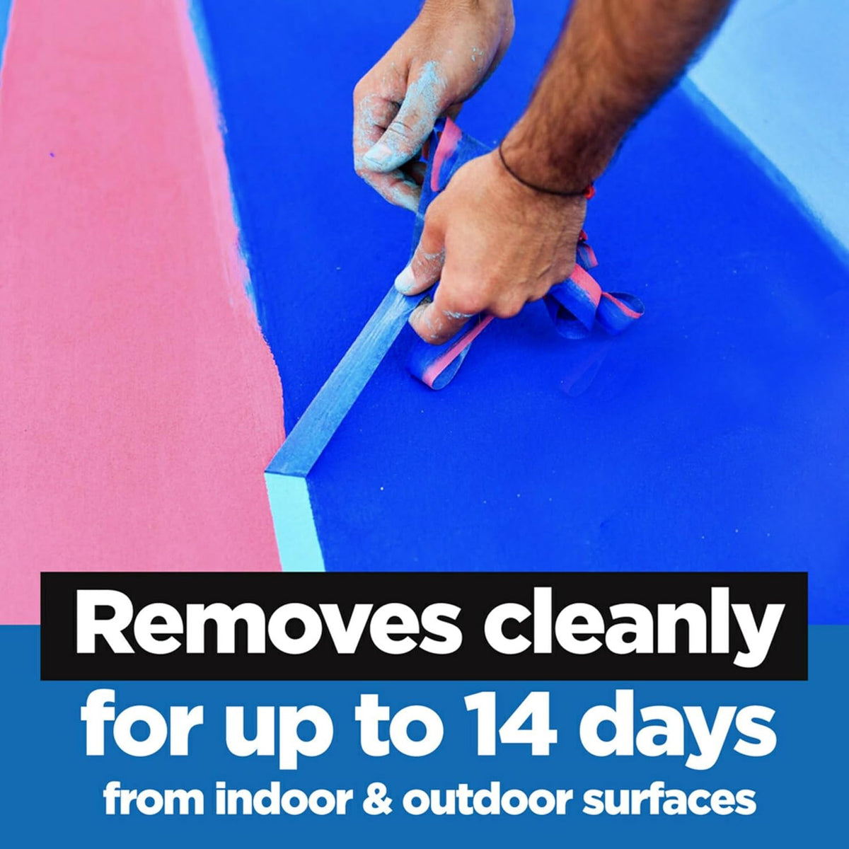 ScotchBlue Original Multi-Surface Painters Tape, 1 Inch Wide (0.94 In. x 60 Yds), 6 Rolls, Blue Paint Tape Protects Surfaces and Removes Easily, Masking Tapes for Indoor and Outdoor Use (2090-24EP6)