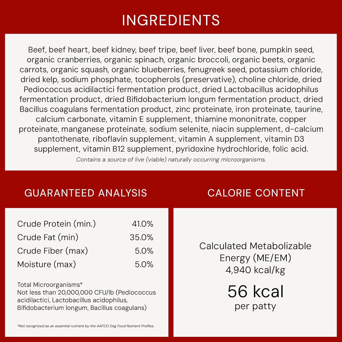Stella & Chewy's Freeze-Dried Raw Dinner Patties - Beef Recipe - High Protein Grain-Free Puppy & Dog Food - Perfect For Picky Eaters - 25 oz