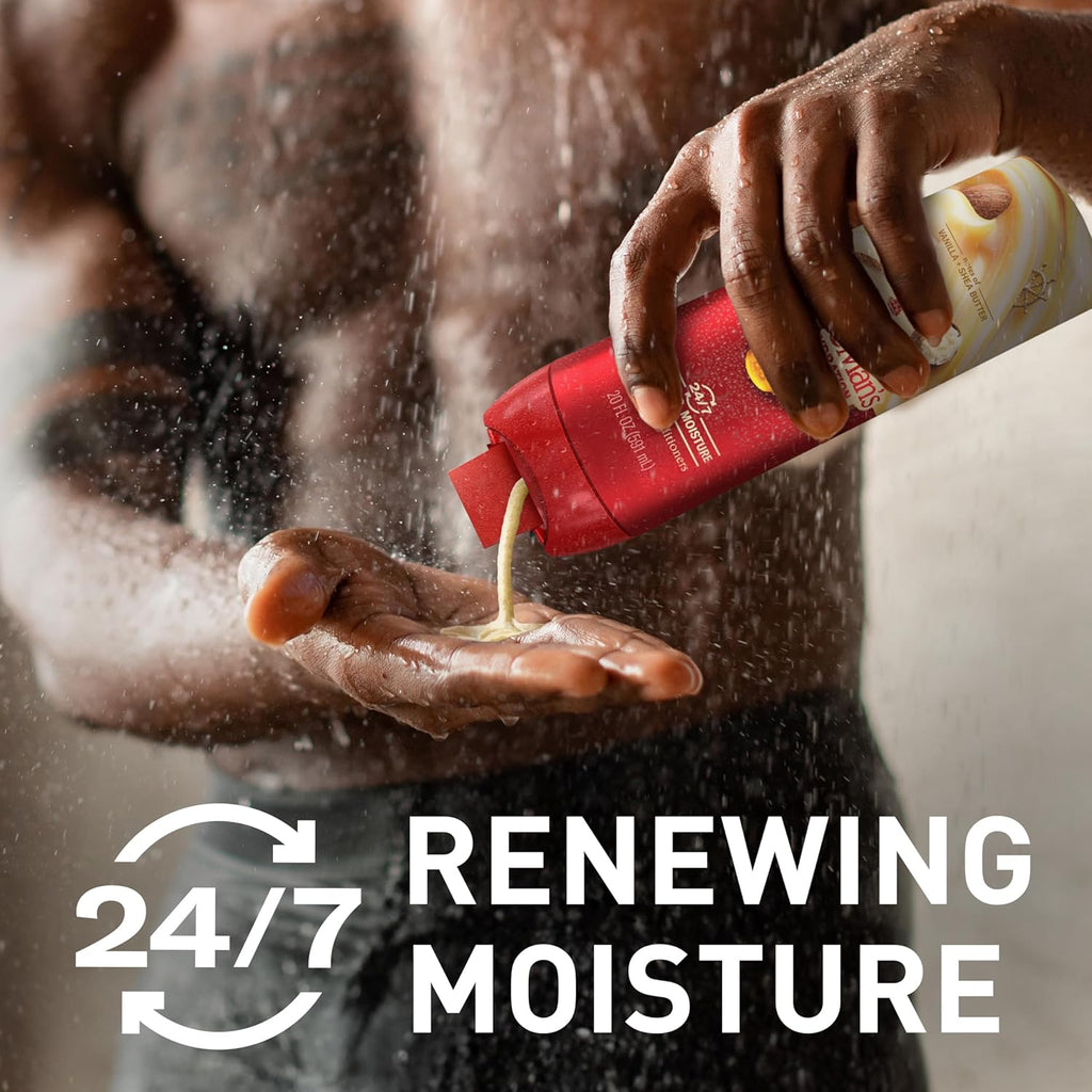 Old Spice Body Wash GentleMan‰۪s Super Hydration for Men, 24/7 Renewing Moisture, Gentle on Skin with Skin Conditioners, Vanilla + Shea Butter Scent, 20 oz