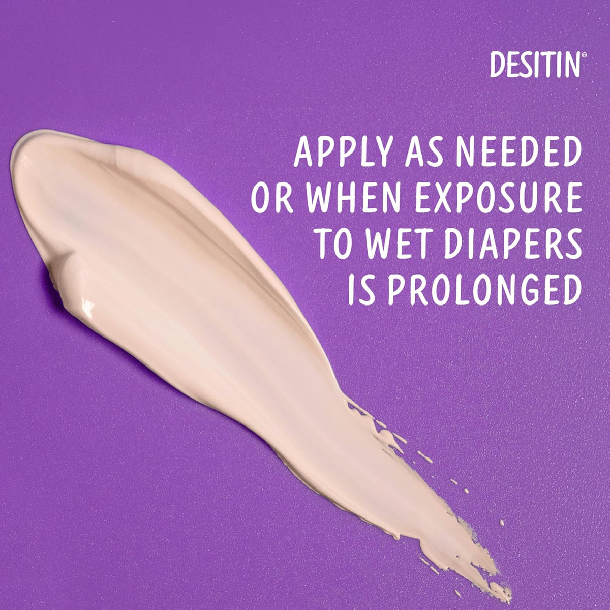 Desitin Maximum Strength Baby Diaper Rash Cream, 40% Zinc Oxide, Hypoallergenic No Added Parabens & Dyes, Protects & Relieves Baby‰۪s Skin for Up to 12 Hours, Prevents Diaper Rash, 4.8 oz Tube