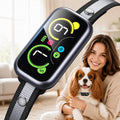 Smart Dog Bark Collar with Advanced Bark Detection, Anti Barking Devices with 4 Adjustable Modes & 7 Sensitivity, Rechargeable Barking Collar for Small Medium Large Dogs, IP67 Waterproof (1, Metalic)