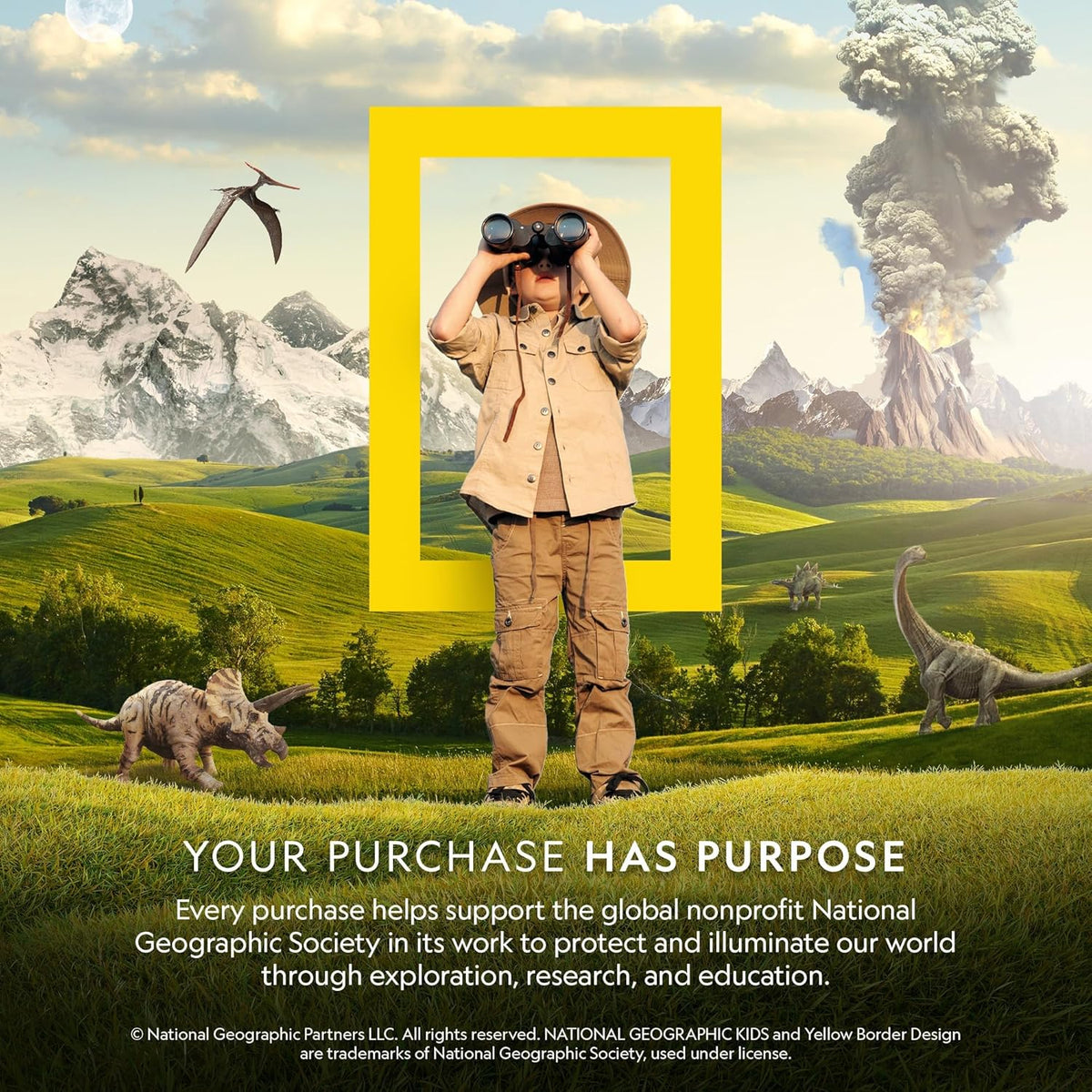 NATIONAL GEOGRAPHIC Air Rocket Toy ‰ÛÒ Ultimate LED Rocket Launcher for Kids, Jump and Launch The Light Up, Air Powered, Foam Tipped Rockets up to 100 Feet