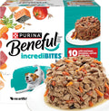 Beneful Purina Small Breed Wet Dog Food Variety Pack, IncrediBites With Real Beef, Chicken and Salmon - (Pack of 30) 3 Oz. Cans