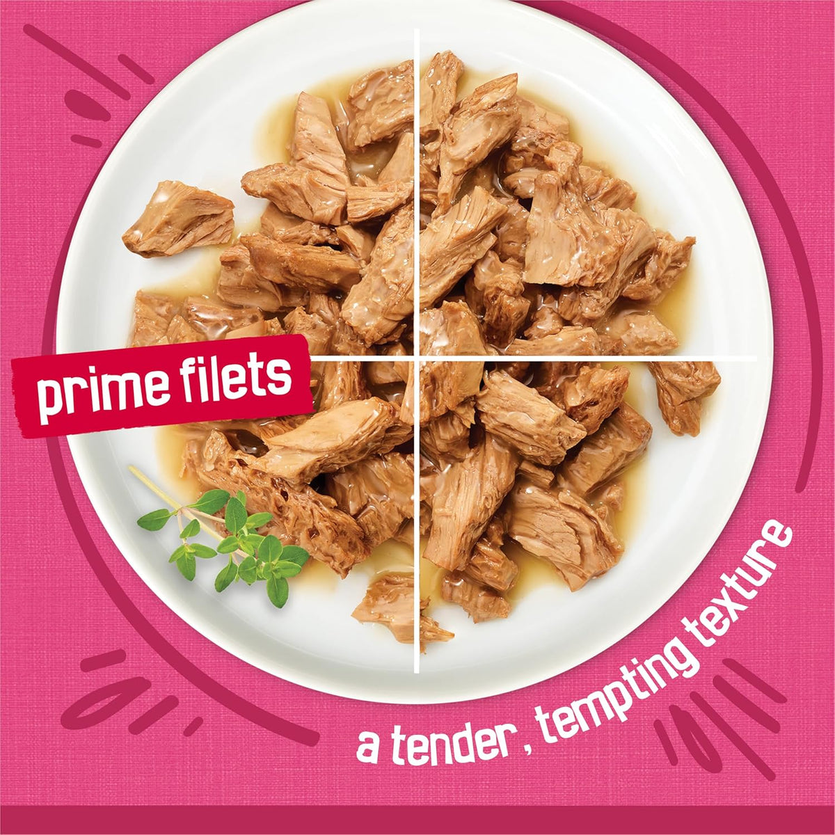Purina Friskies Gravy Wet Cat Food Variety Pack, Surfin‰۪ and Turfin‰۪ Prime Filets Favorites - (Pack of 40) 5.5 oz. Cans